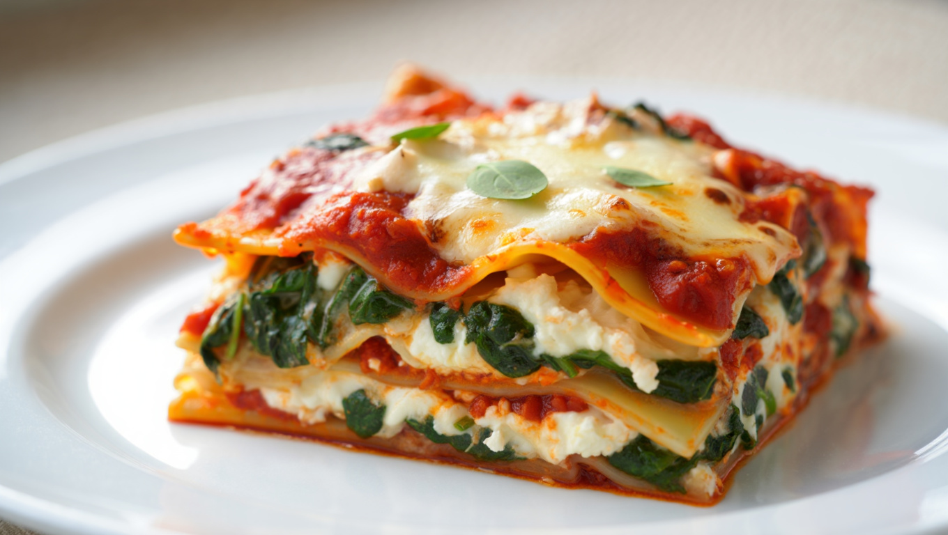 Spinach Lasagna