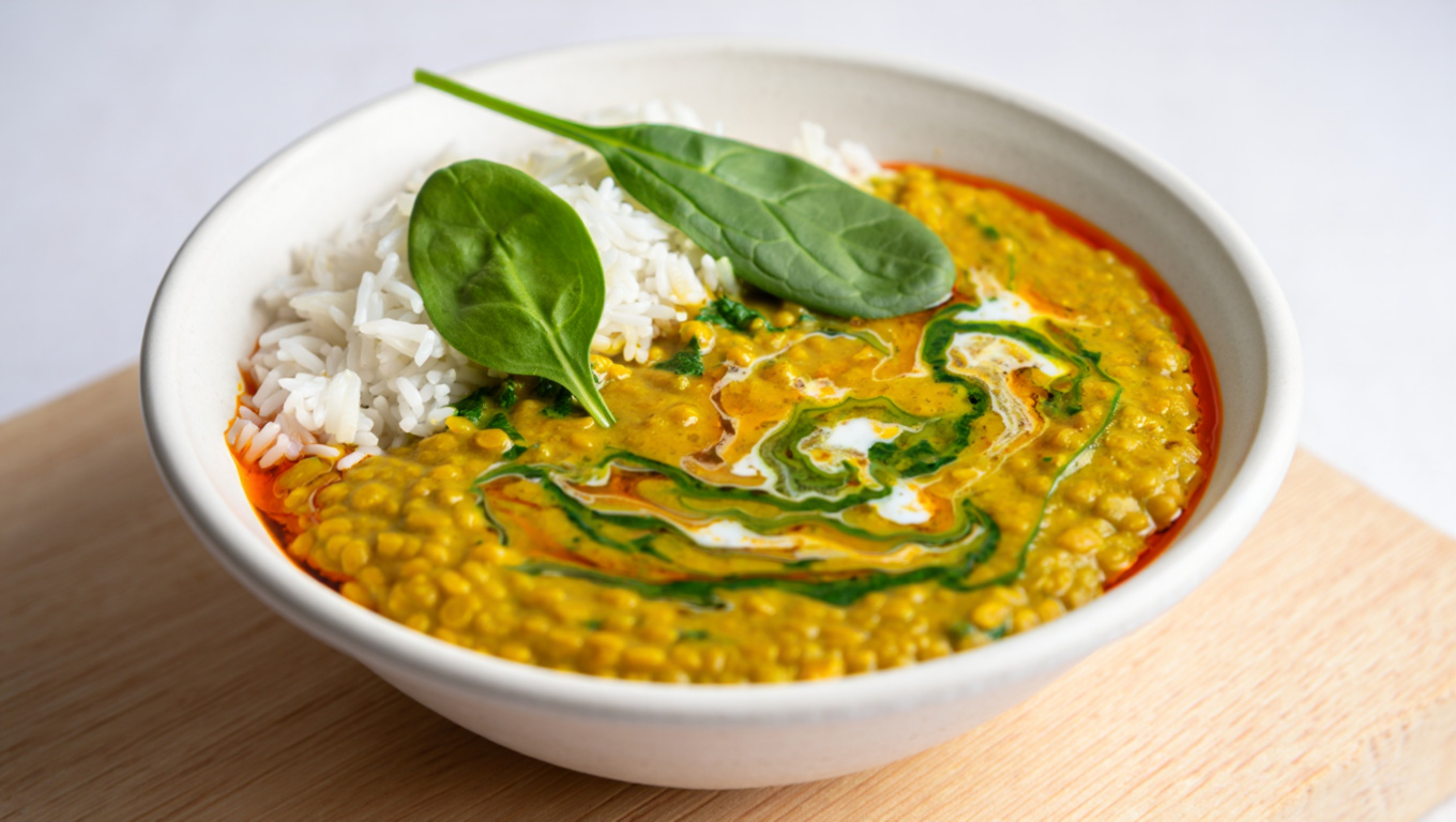 Spinach Lentil Dahl