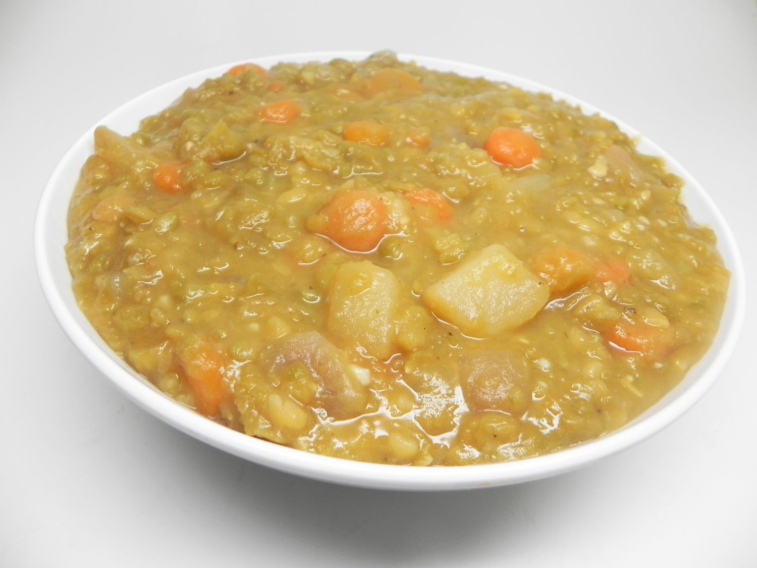 Split Pea Soup with Ham Stock