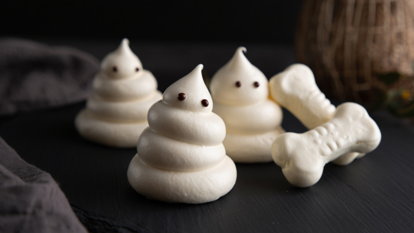 Spooky Meringue Treats