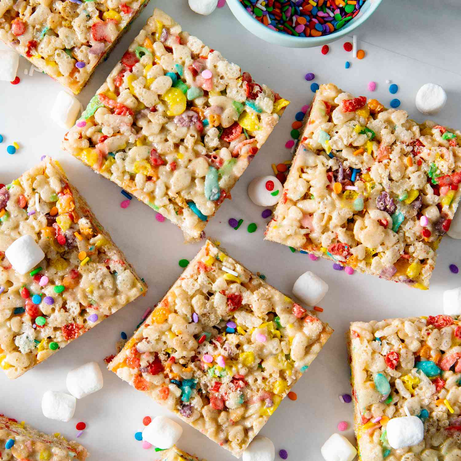 Sprinkle Rice Krispies Treats
