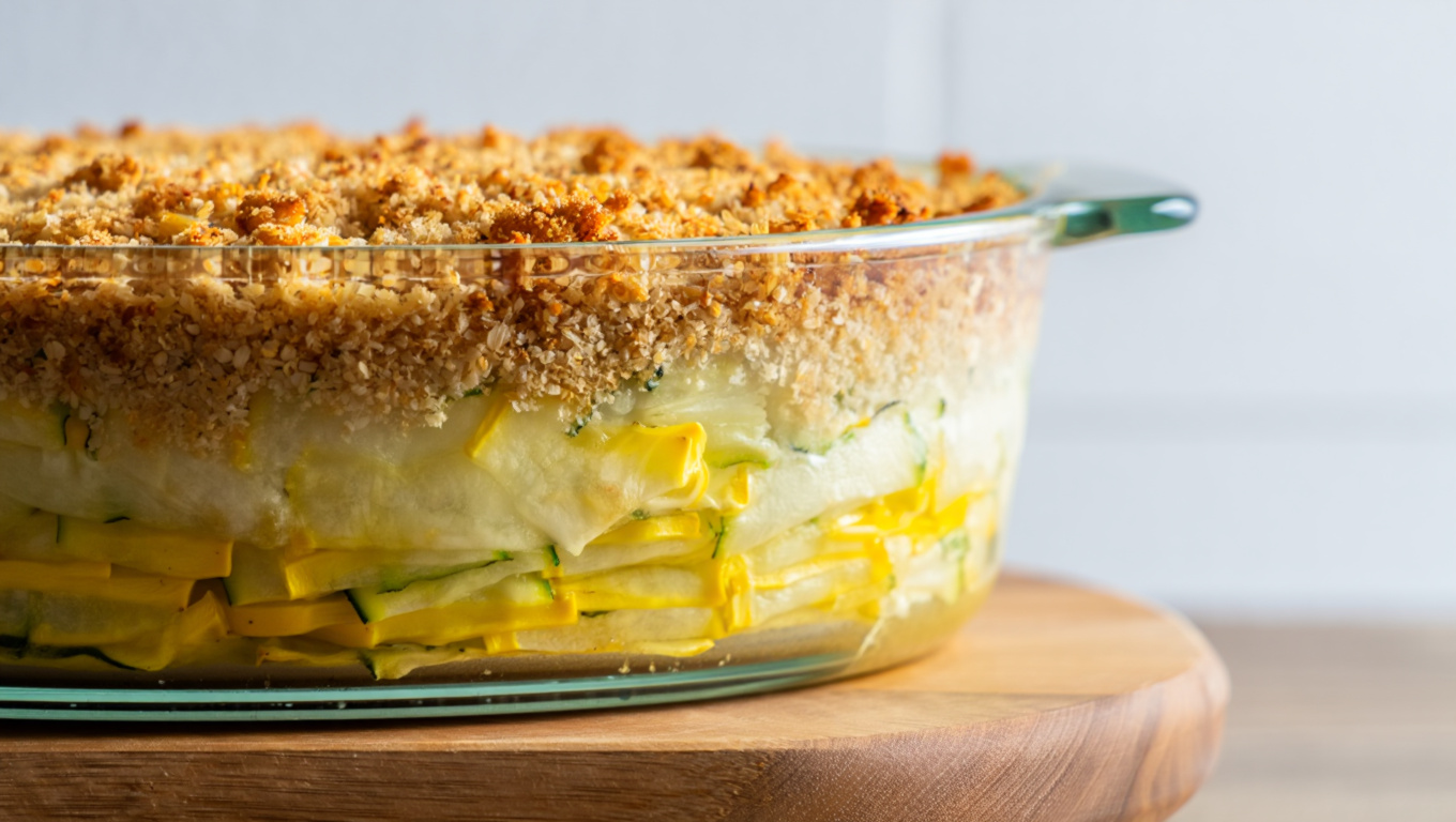 Squash Casserole with Nuts