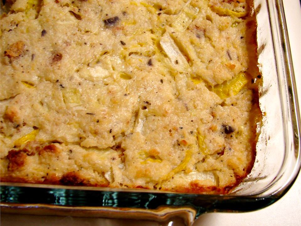 Squash Cornbread Dressing