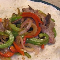 Steak and Pepper Fajitas
