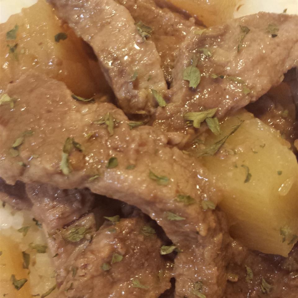 Steak and Pineapple Stir-Fry