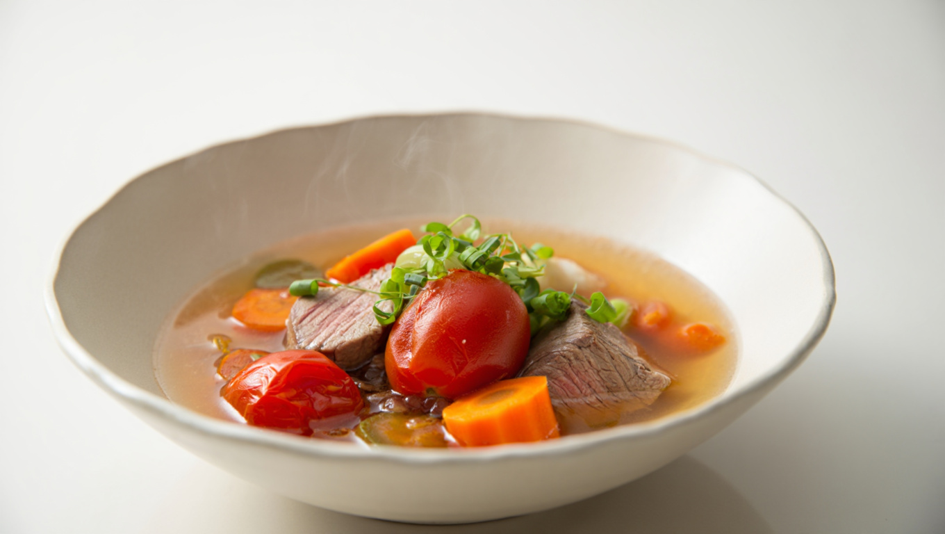Steak and Tomato Soup