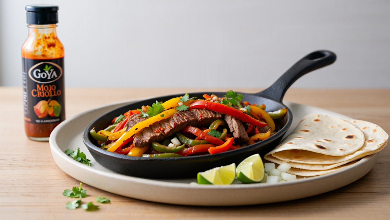 Steak Fajitas Fiesta
