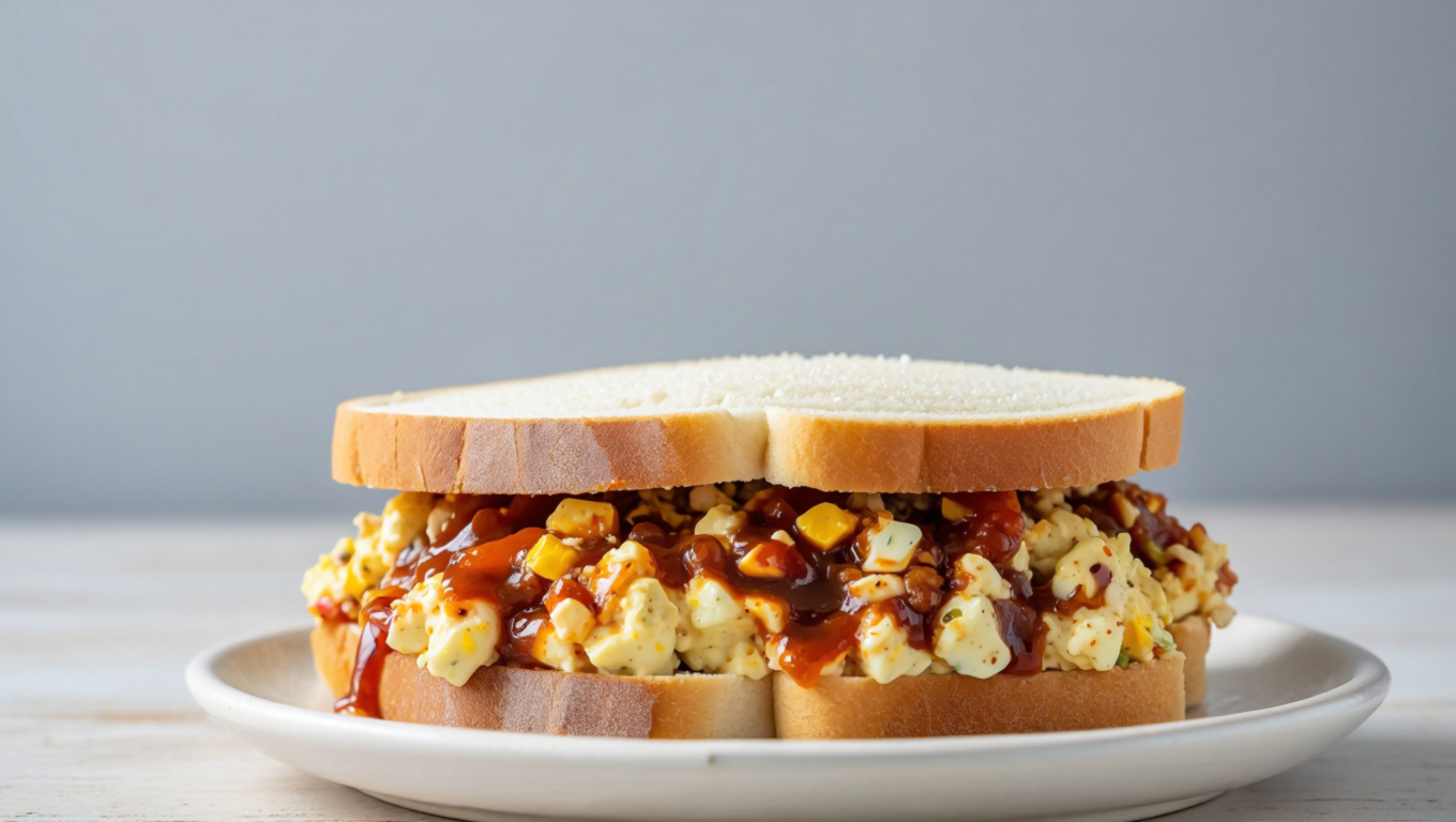Steak Sauce Egg Salad