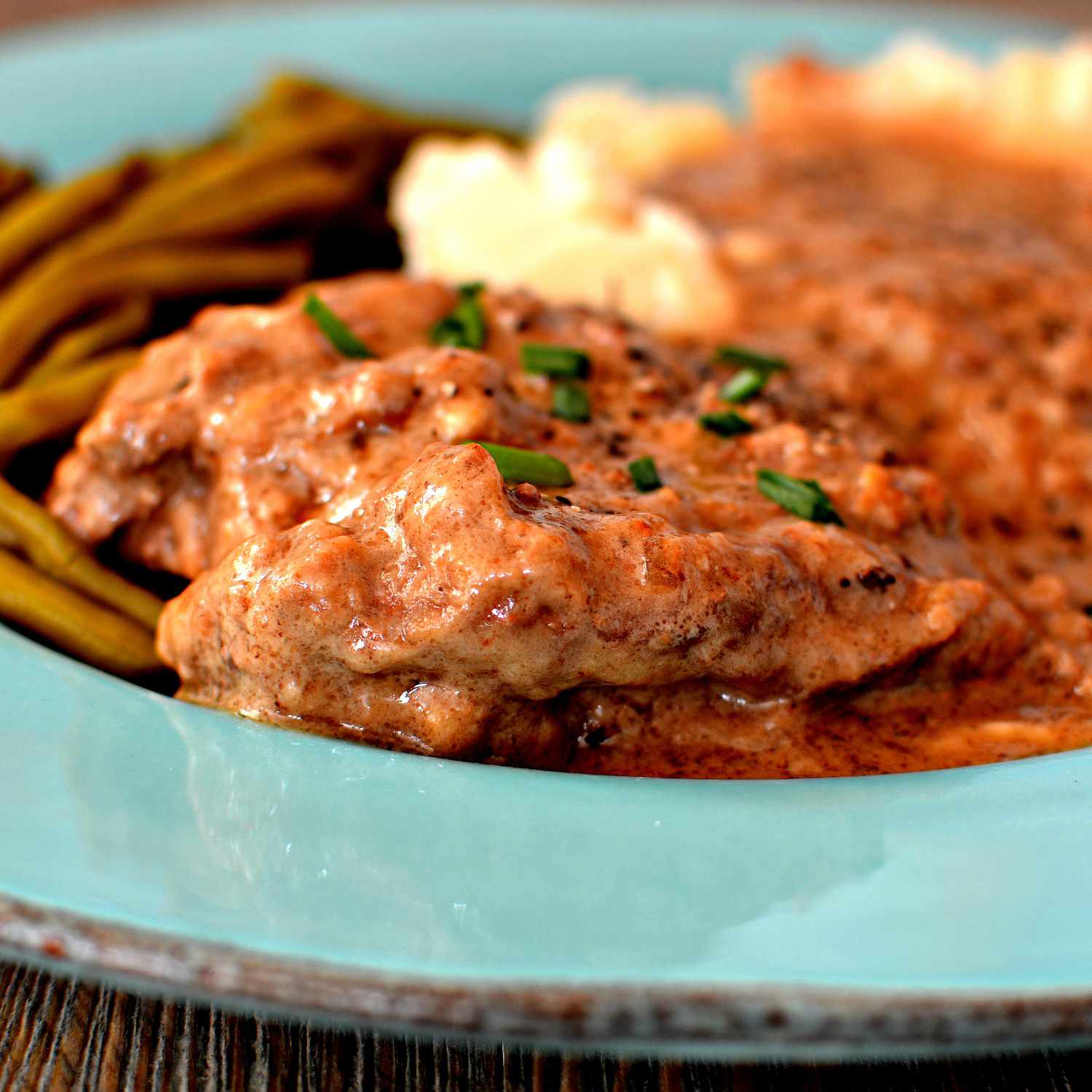 Steak with Gravy