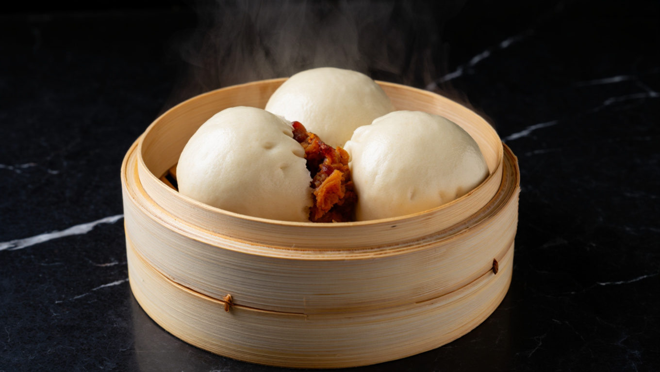 Steamed BBQ Pork Buns