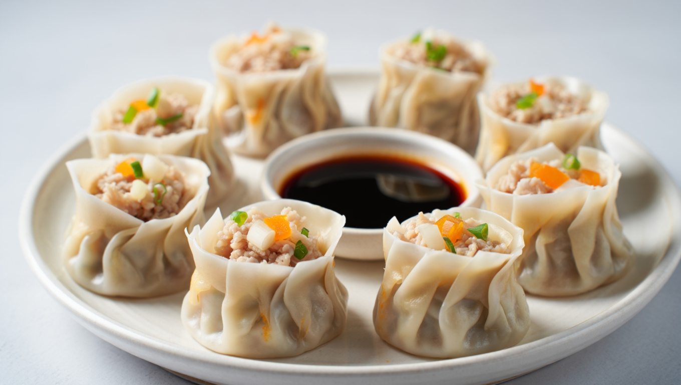 Steamed Pork Dumplings