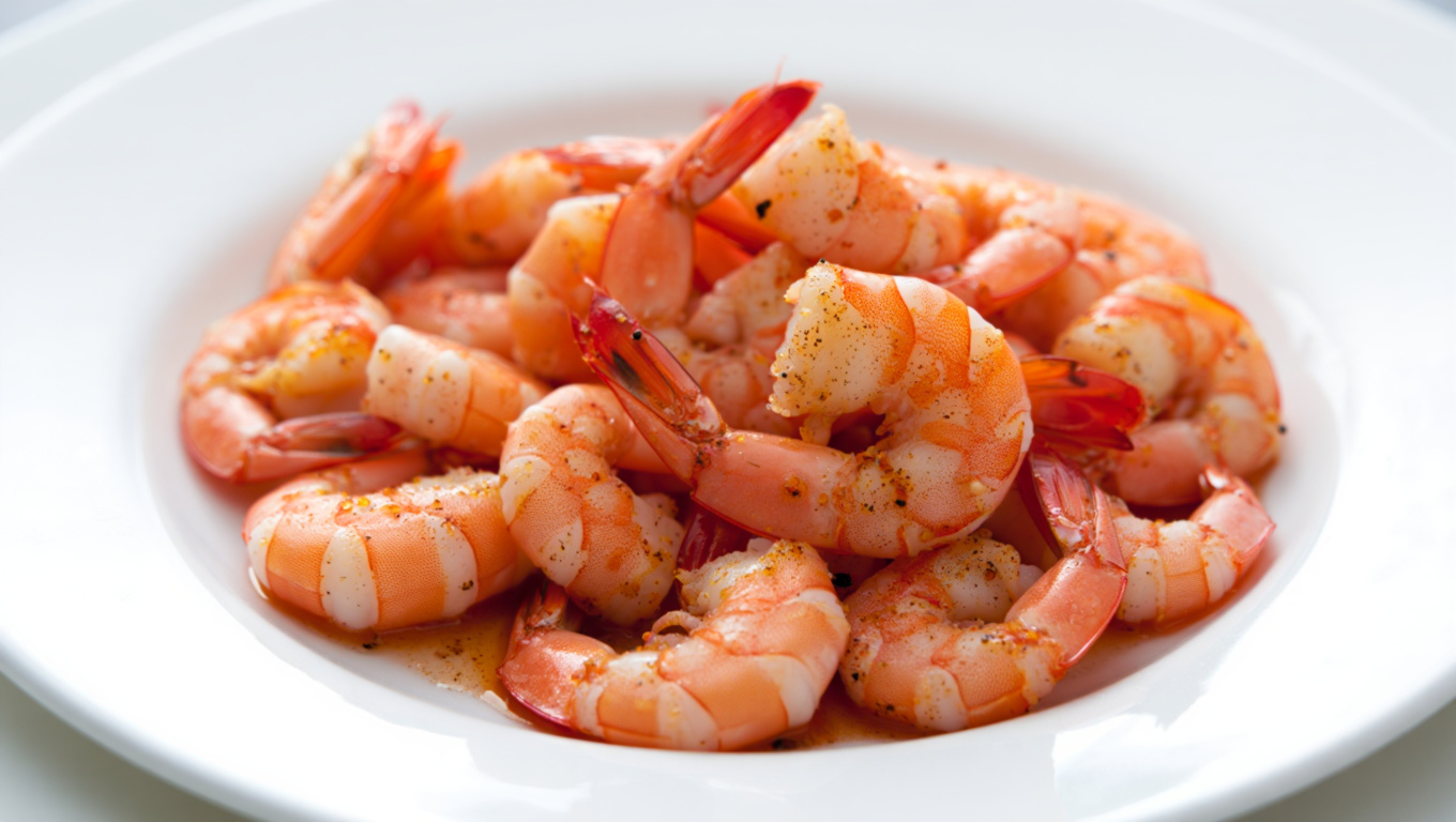 Steamed Shrimp with Old Bay