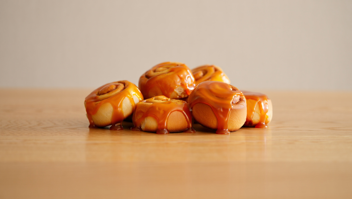 Sticky Caramel Buns