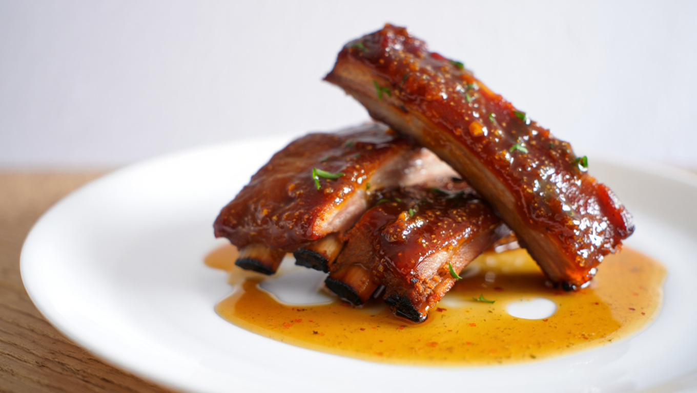 Sticky Pineapple Ribs
