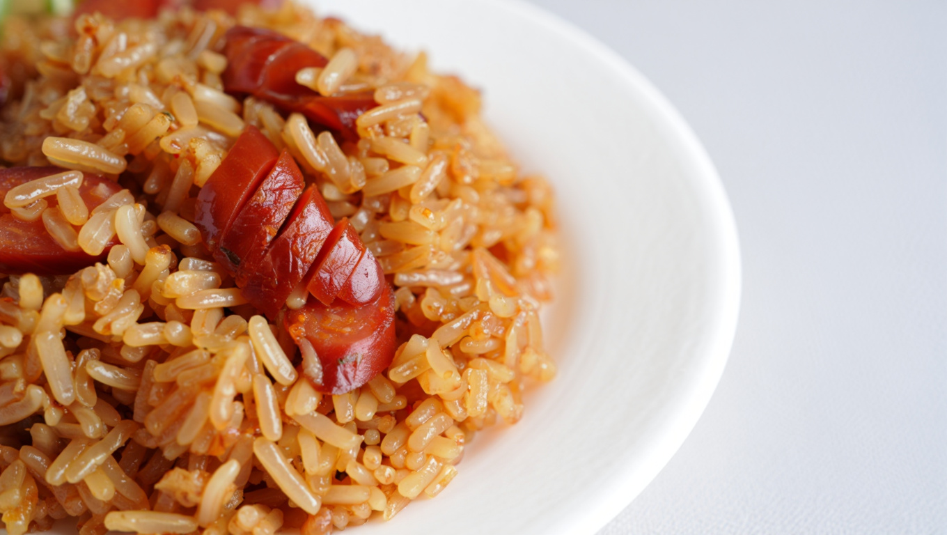 Sticky Rice with Chinese Sausage