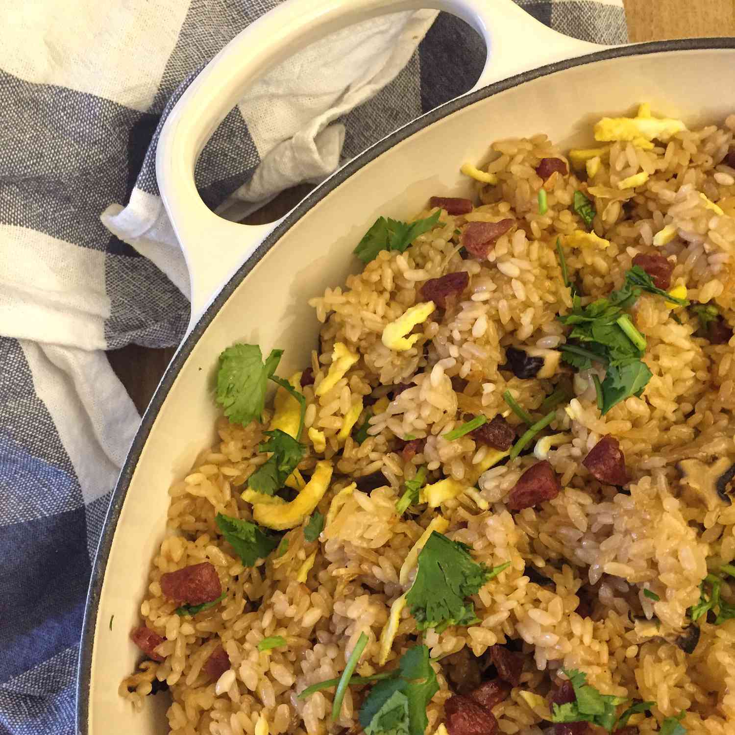Sticky Rice with Chinese Sausage