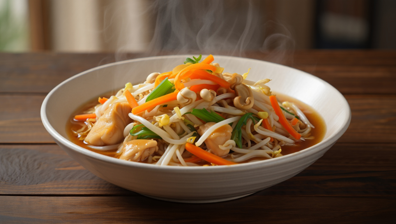 Stir-Fried Chicken Chop Suey