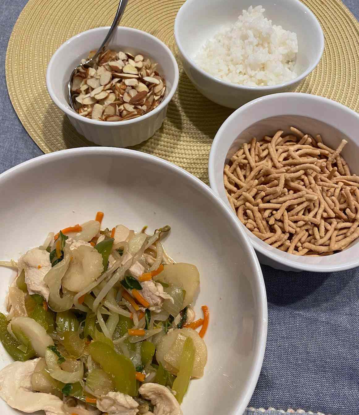 Stir-Fried Chicken Chop Suey