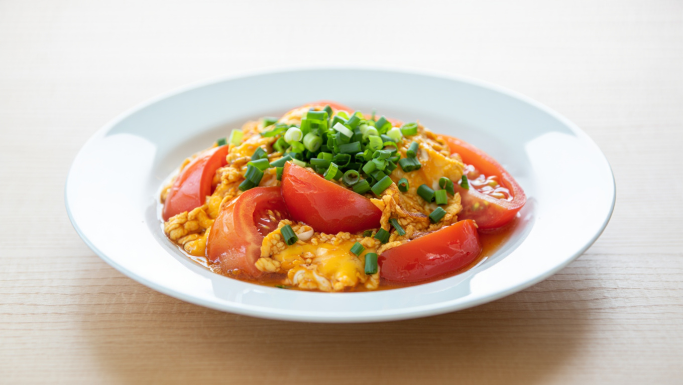 Stir-Fried Egg and Tomato