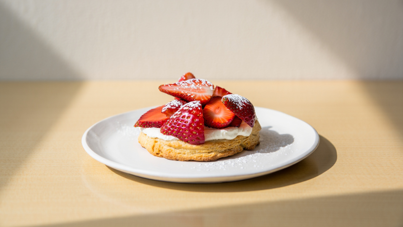 Strawberry Biscuit Delight