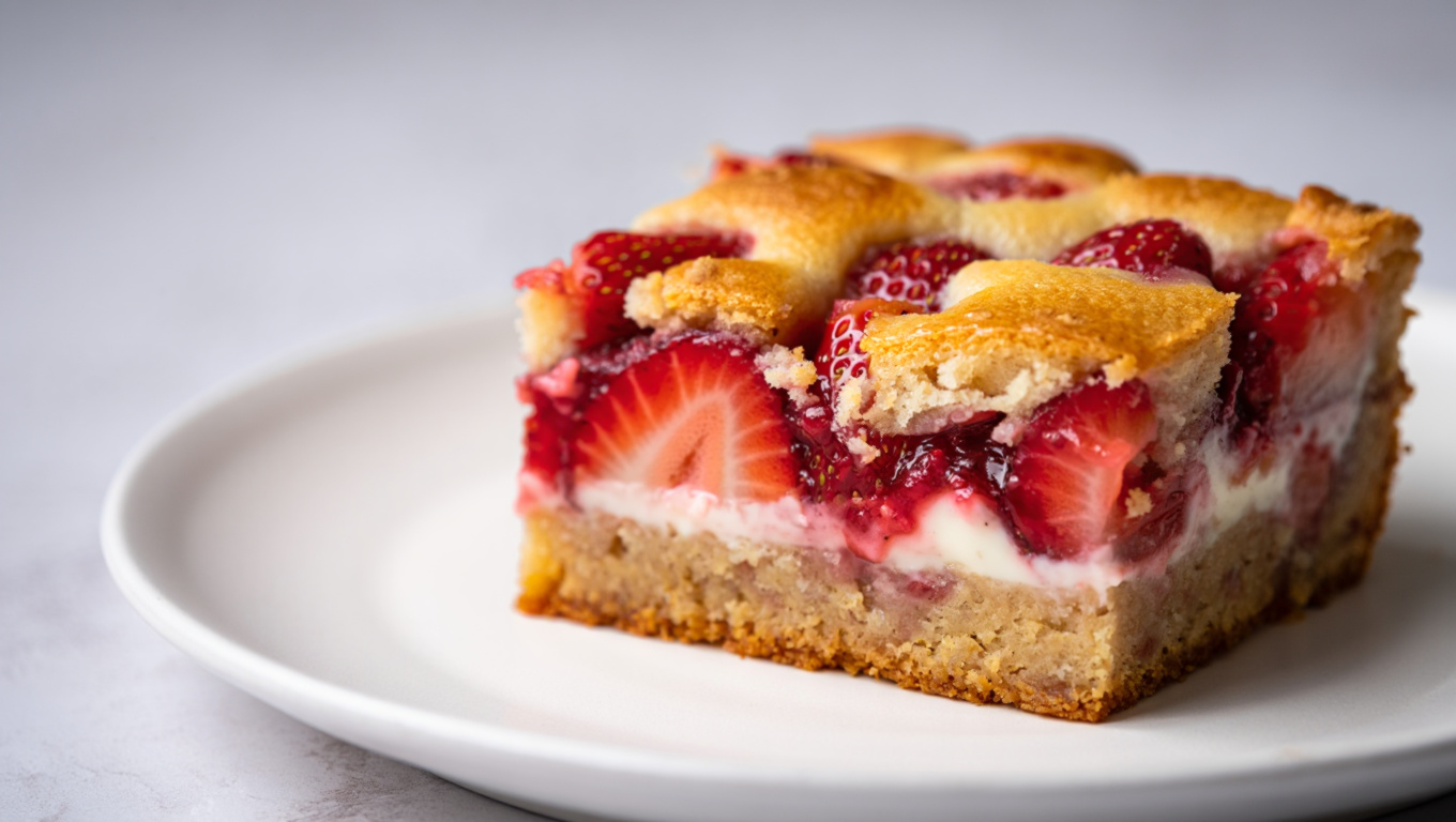 Strawberry Cake Bake