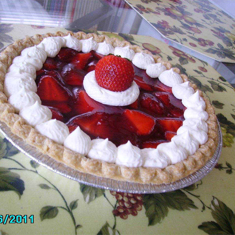 Strawberry Gelatin Pie