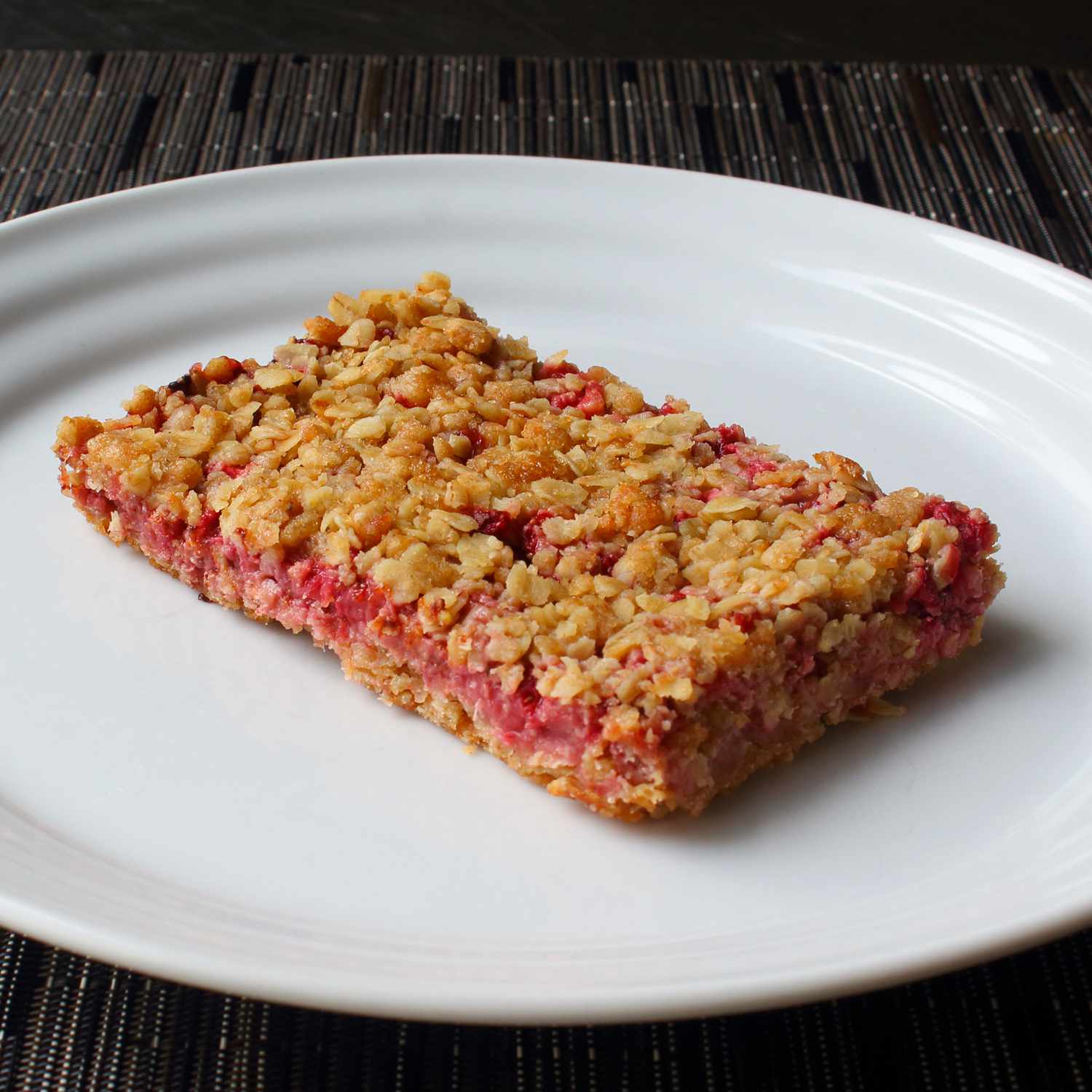 Strawberry Oat Bars
