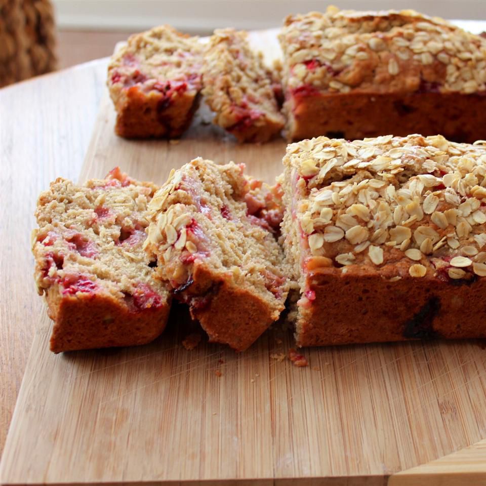 Strawberry Oat Bread