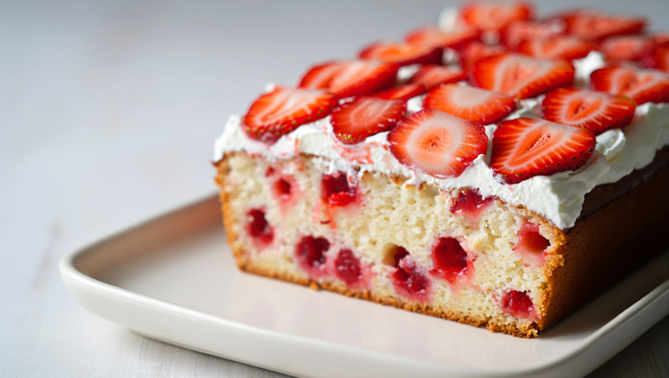 Strawberry Poke Cake