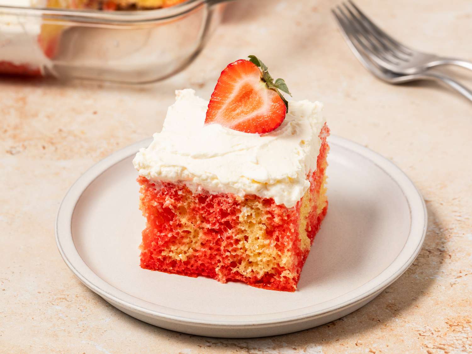 Strawberry Poke Cake