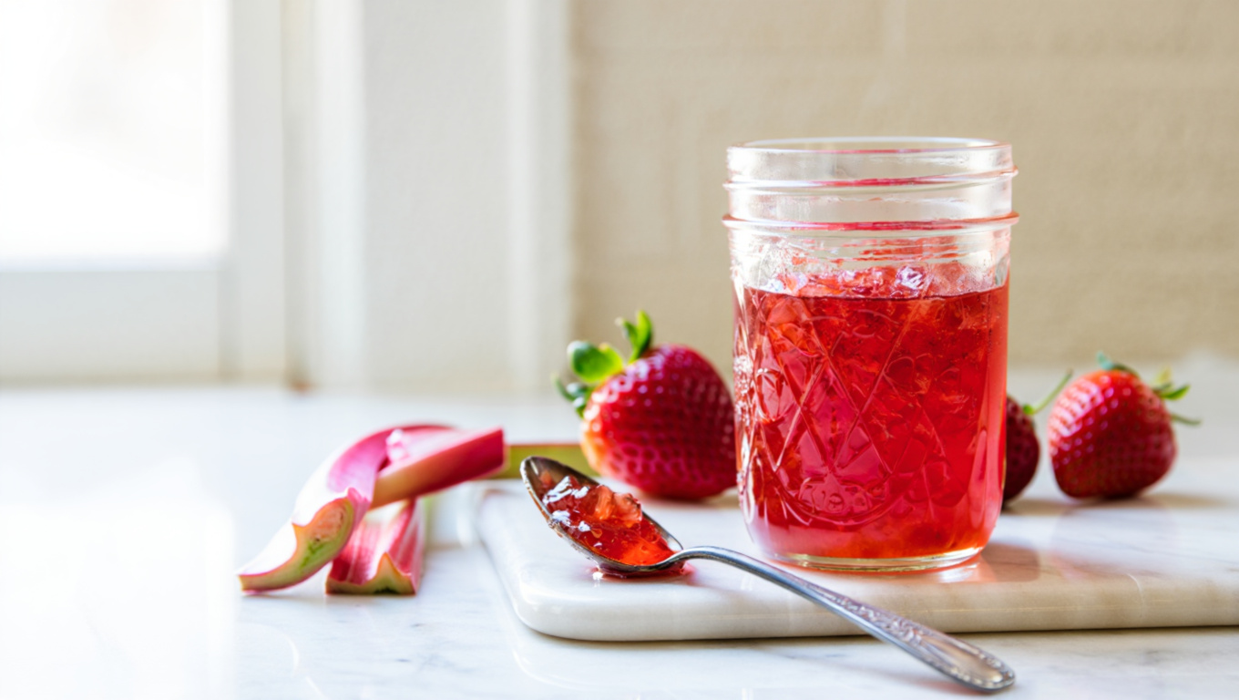 Strawberry Rhubarb Jelly