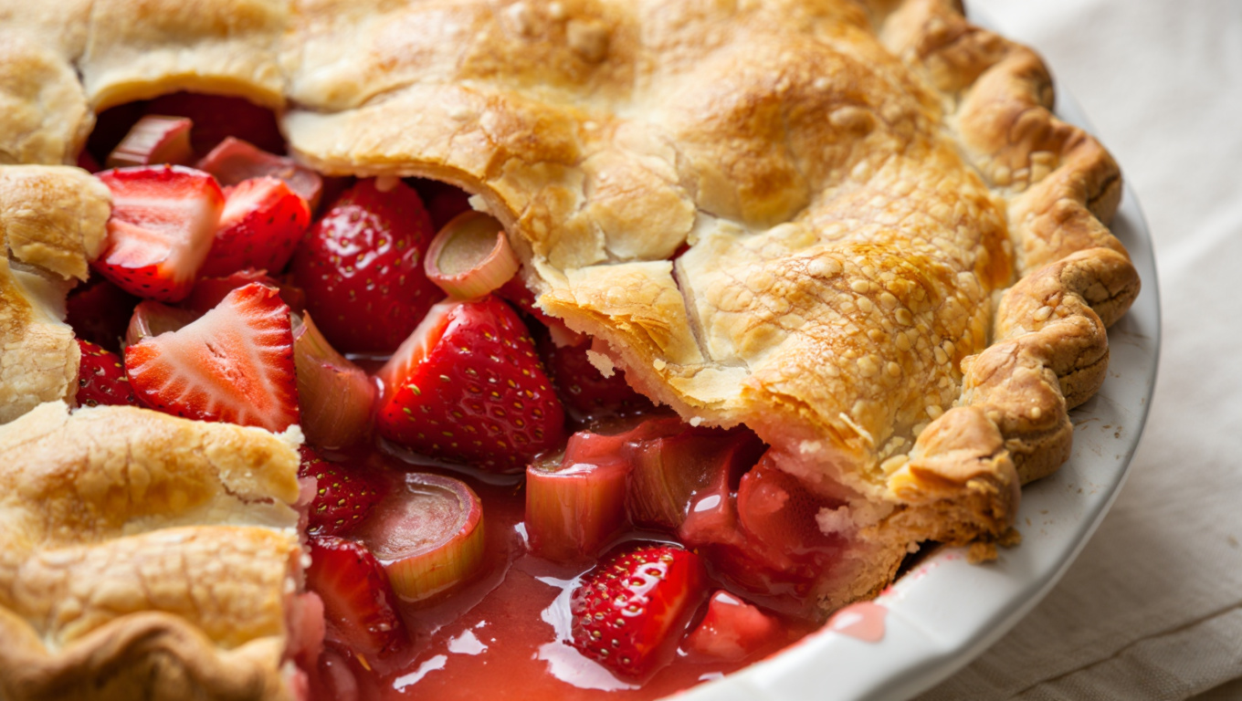Strawberry Rhubarb Pie