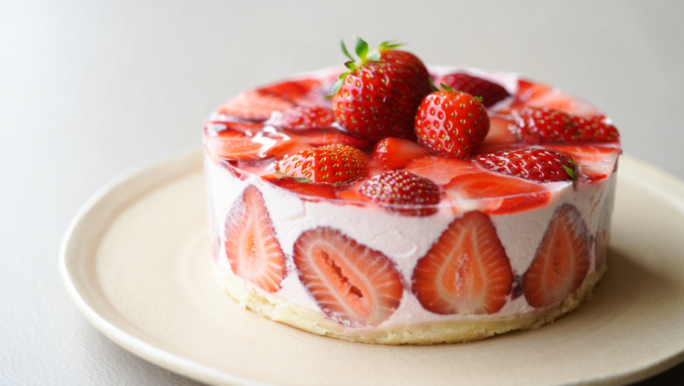 Strawberry Yogurt Cake