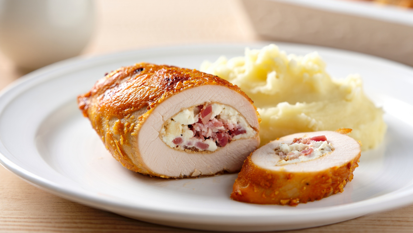 Stuffed Chicken with Feta and Bacon