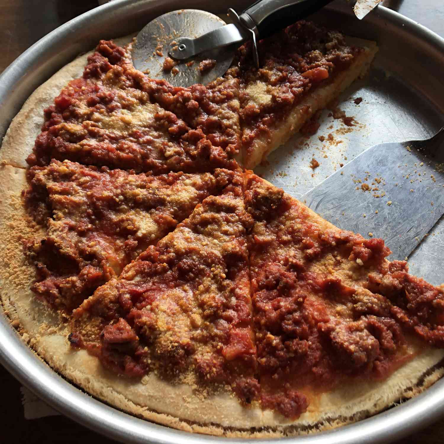 Stuffed Deep-Dish Pizza