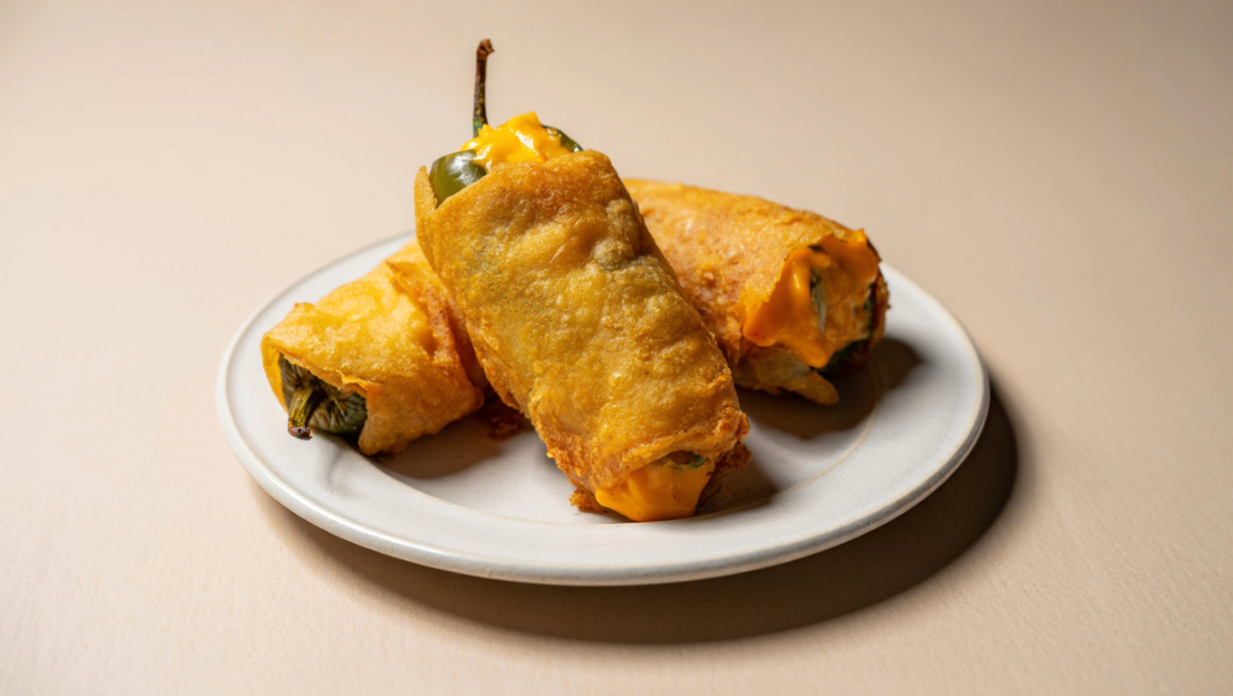 Stuffed Fried Chiles