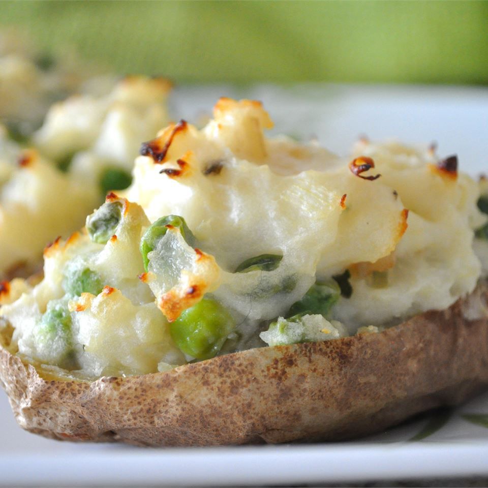 Stuffed Garden Potatoes