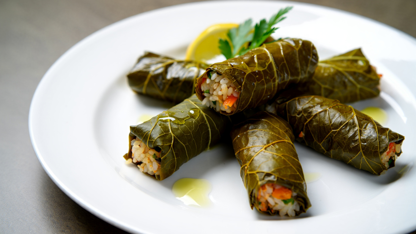 Stuffed Grape Leaves