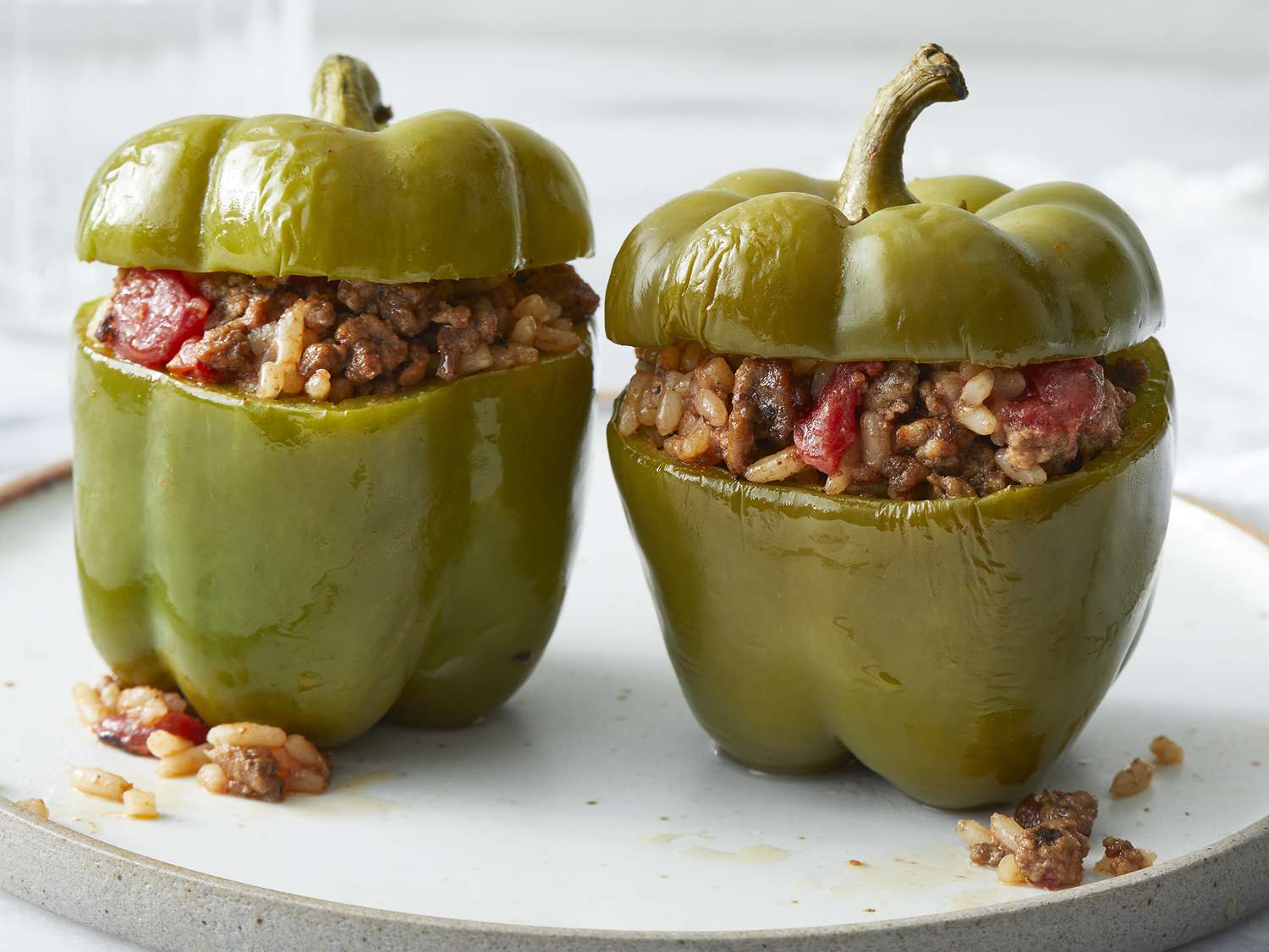 Stuffed Peppers in Slow Cooker