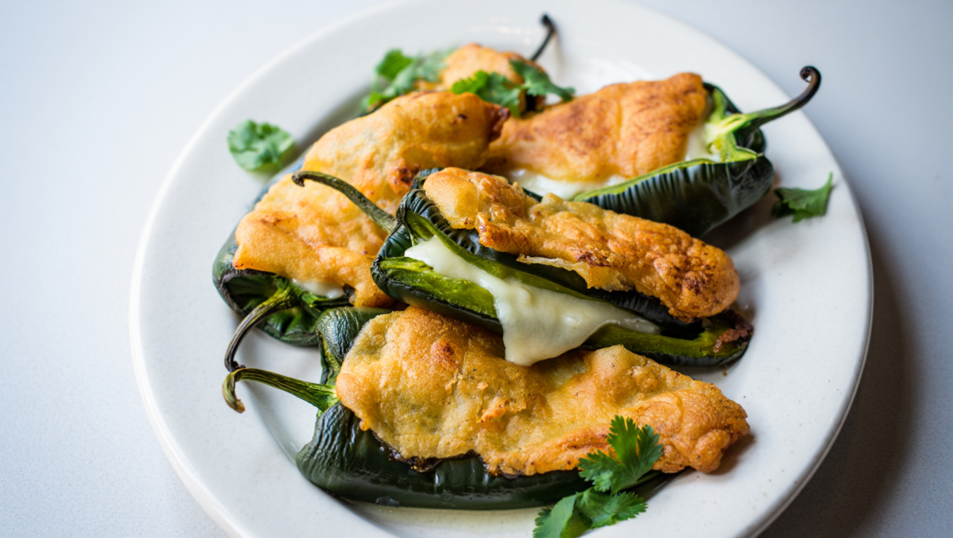 Stuffed Poblano Peppers