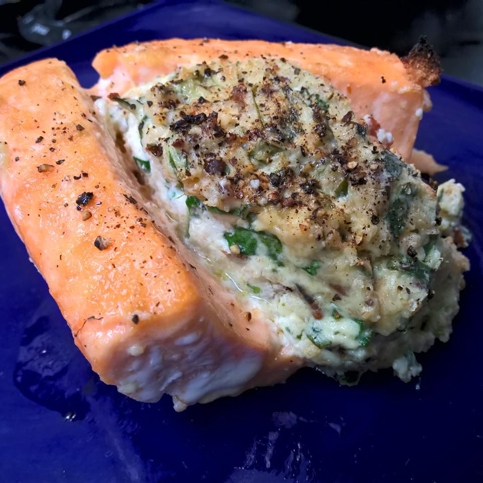 Stuffed Salmon Fillets