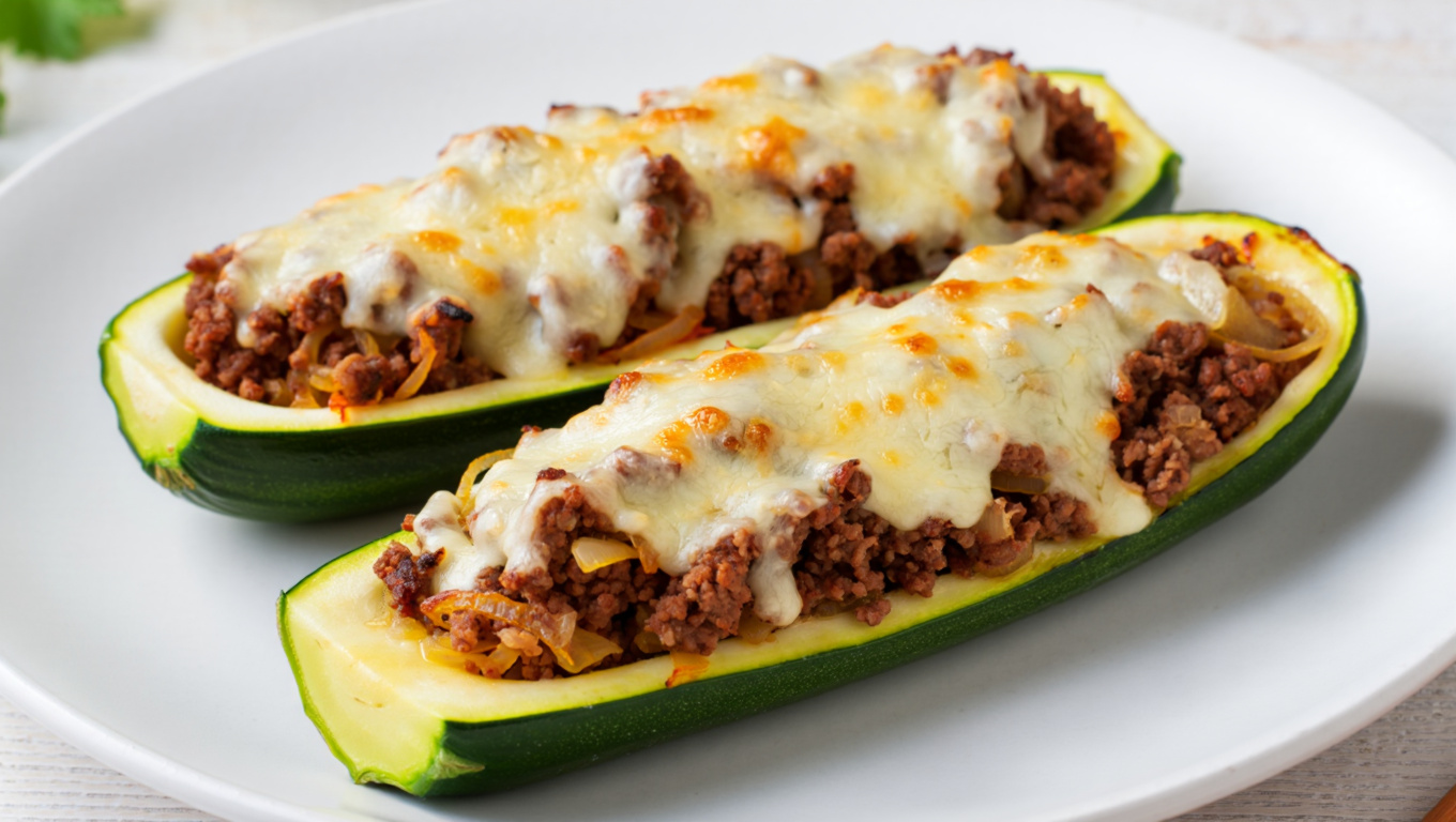 Stuffed Zucchini Boats
