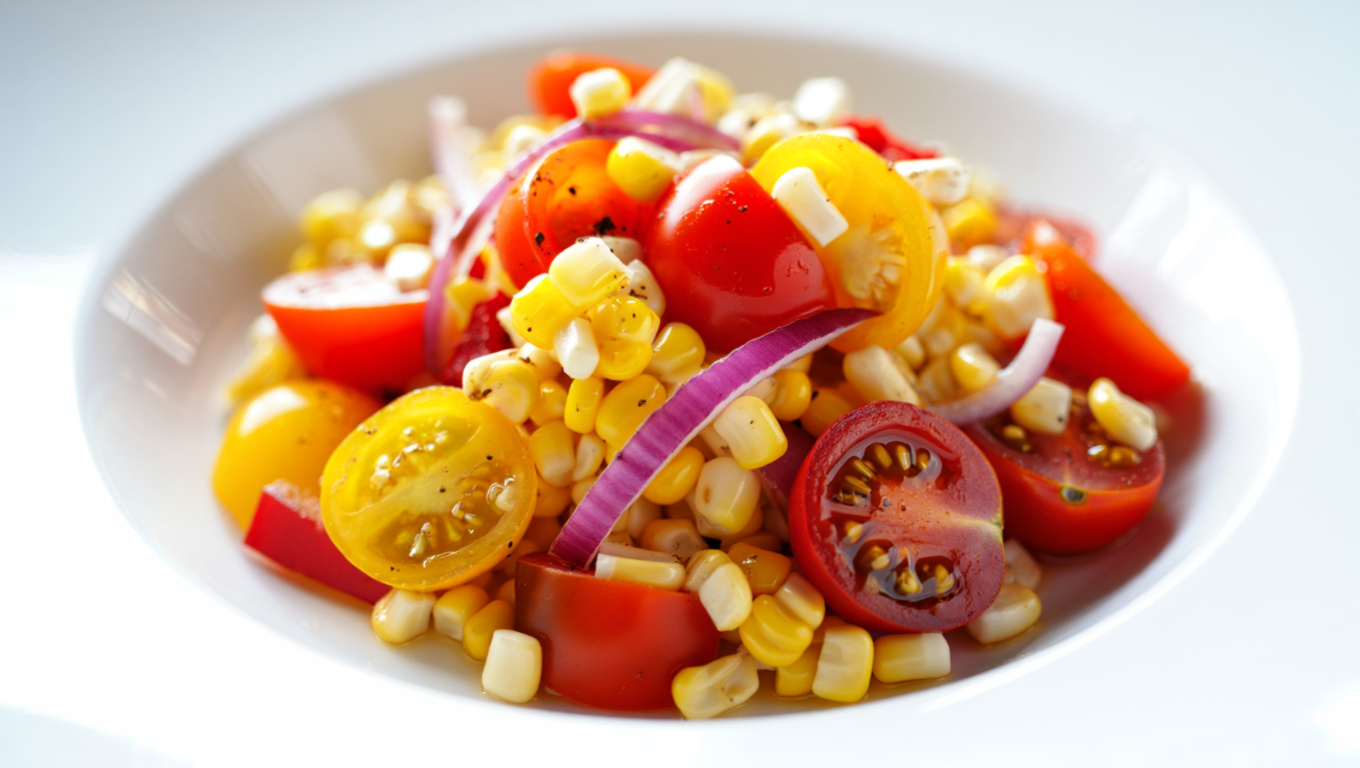 Summer Corn and Tomato Salad