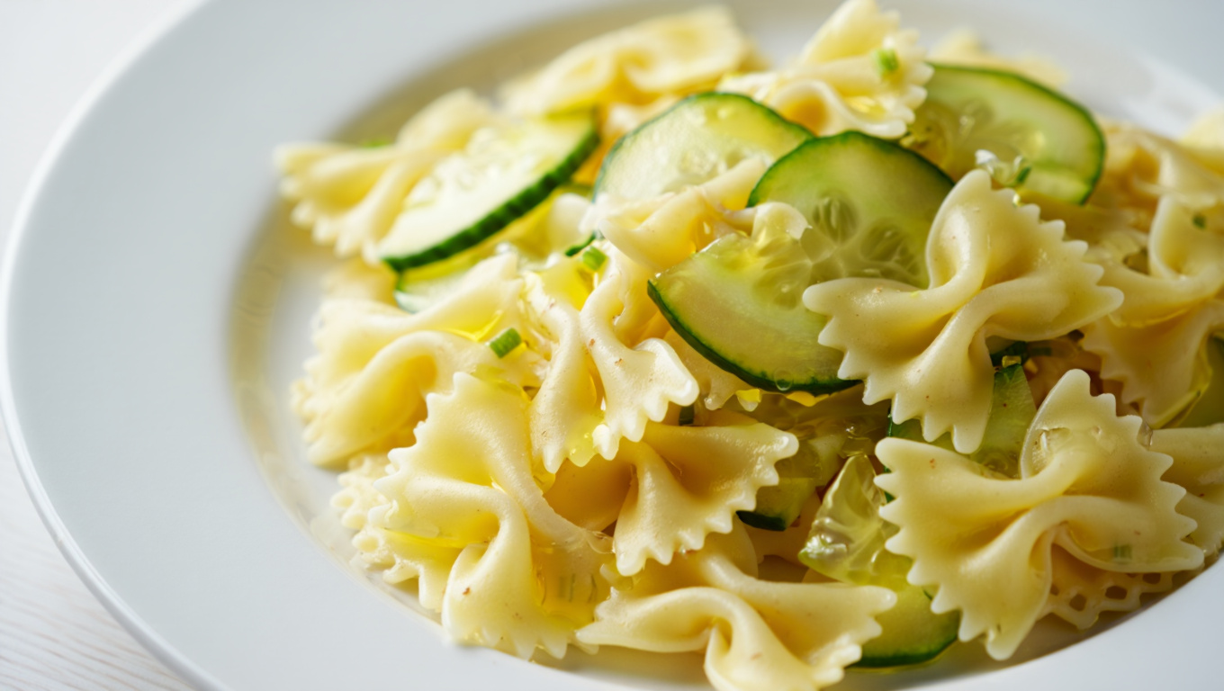 Summer Cucumber Pasta Salad