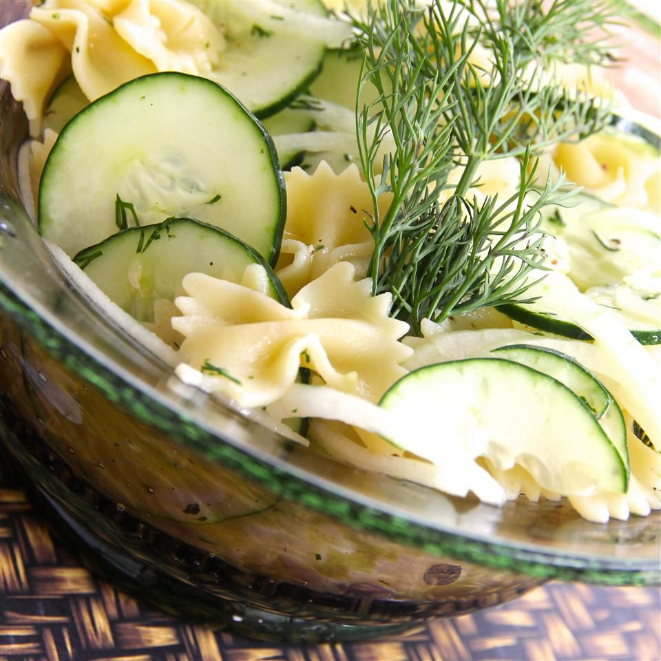 Summer Cucumber Pasta Salad