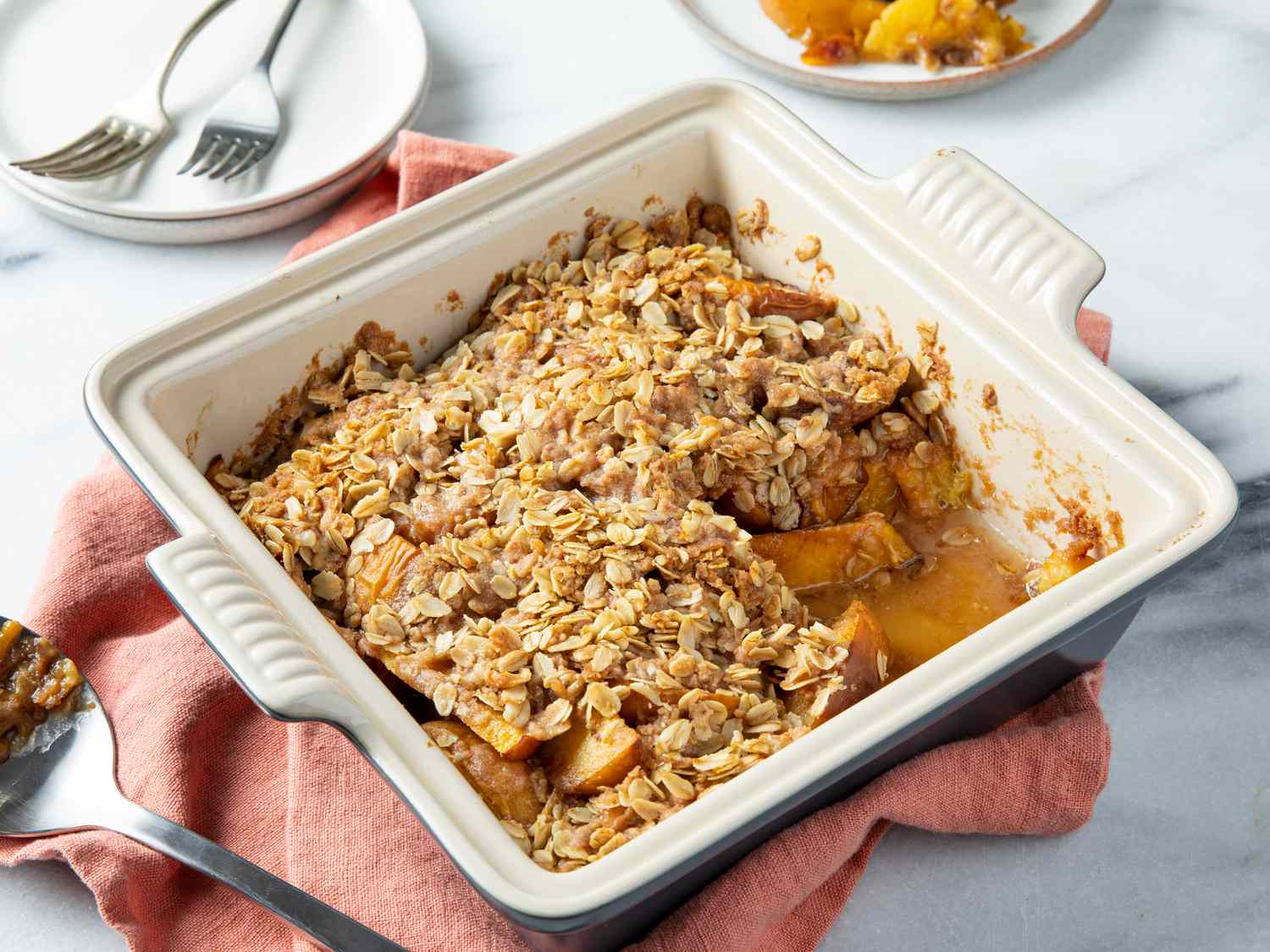 Summer Peach Crisp