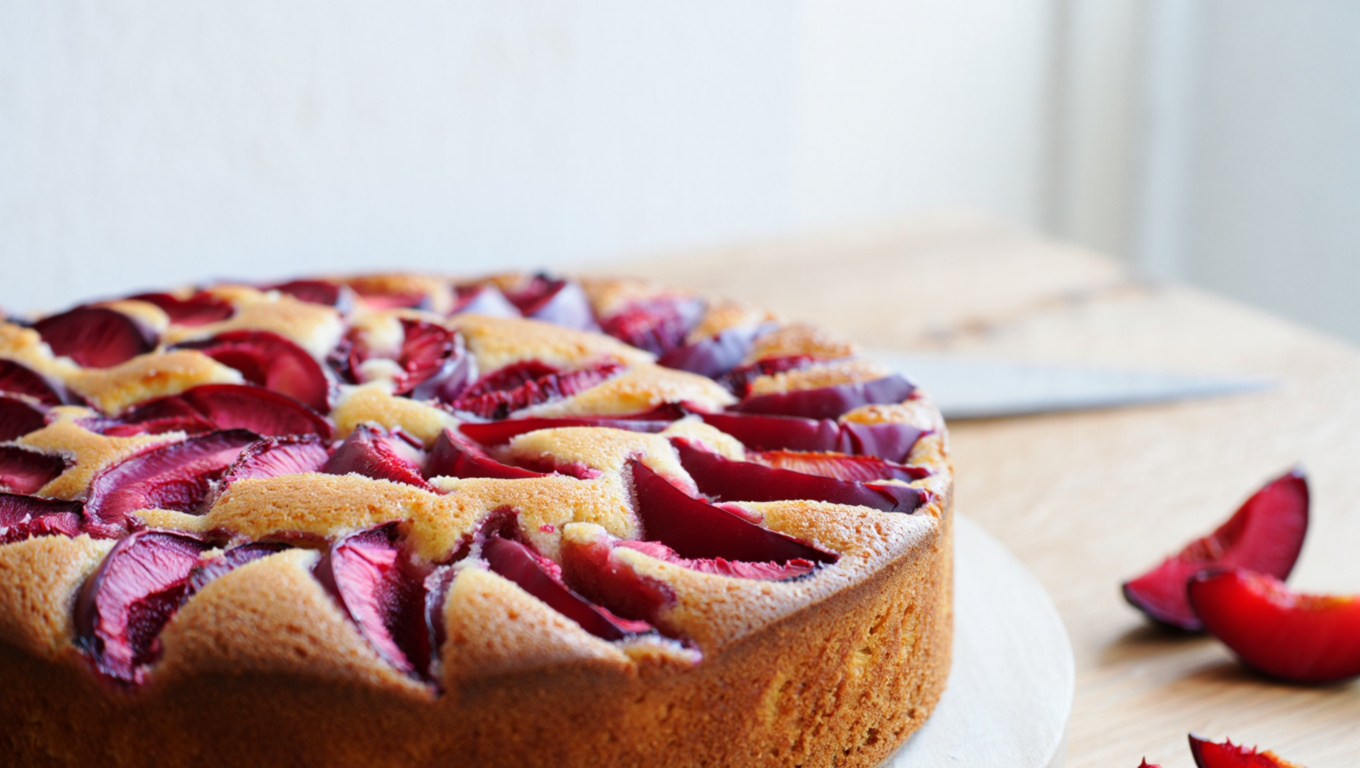 Summer Plum Cake