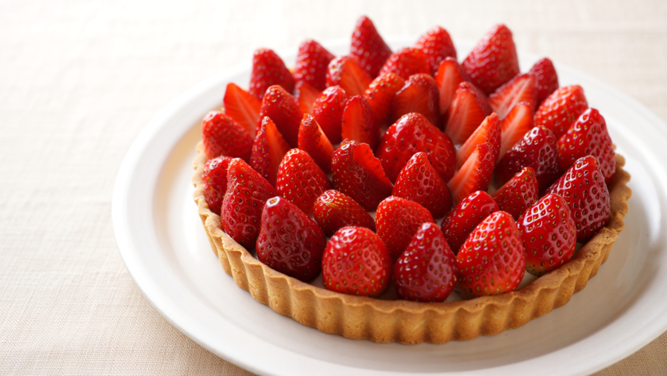 Summer Strawberry Tart