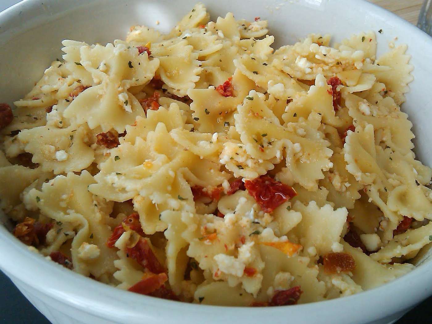 Sun-Dried Tomato Bow Ties