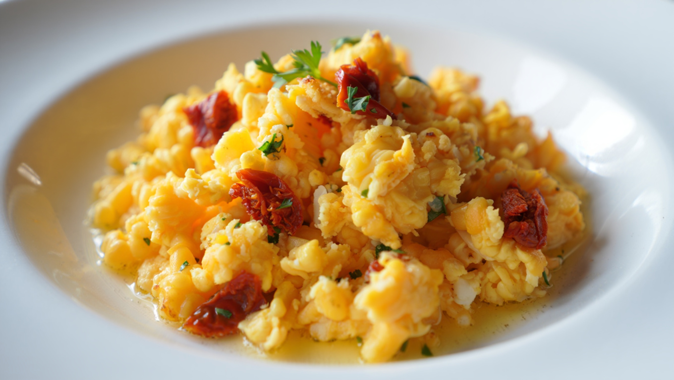 Sun-Dried Tomato Scramble